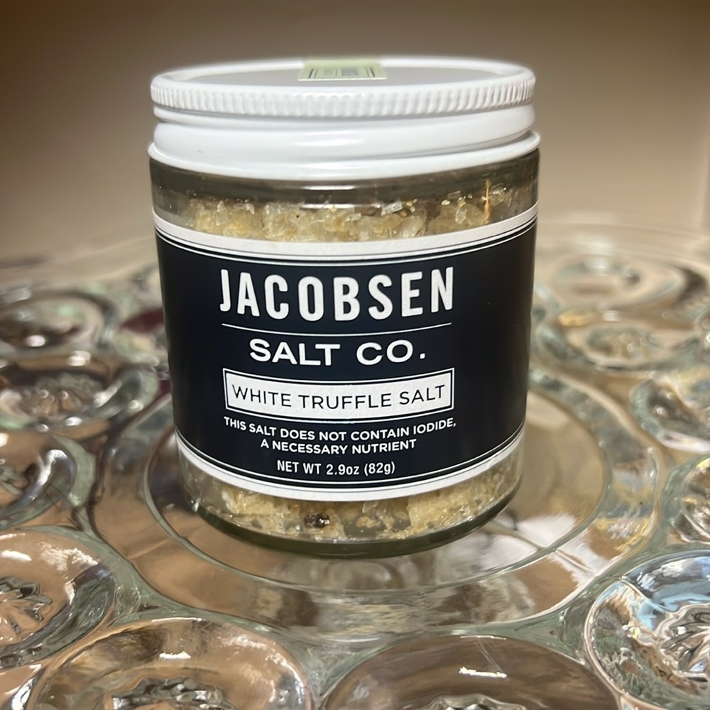 Jacobsen Salt Co White Truffle Salt 2.9oz. - New! Sealed!